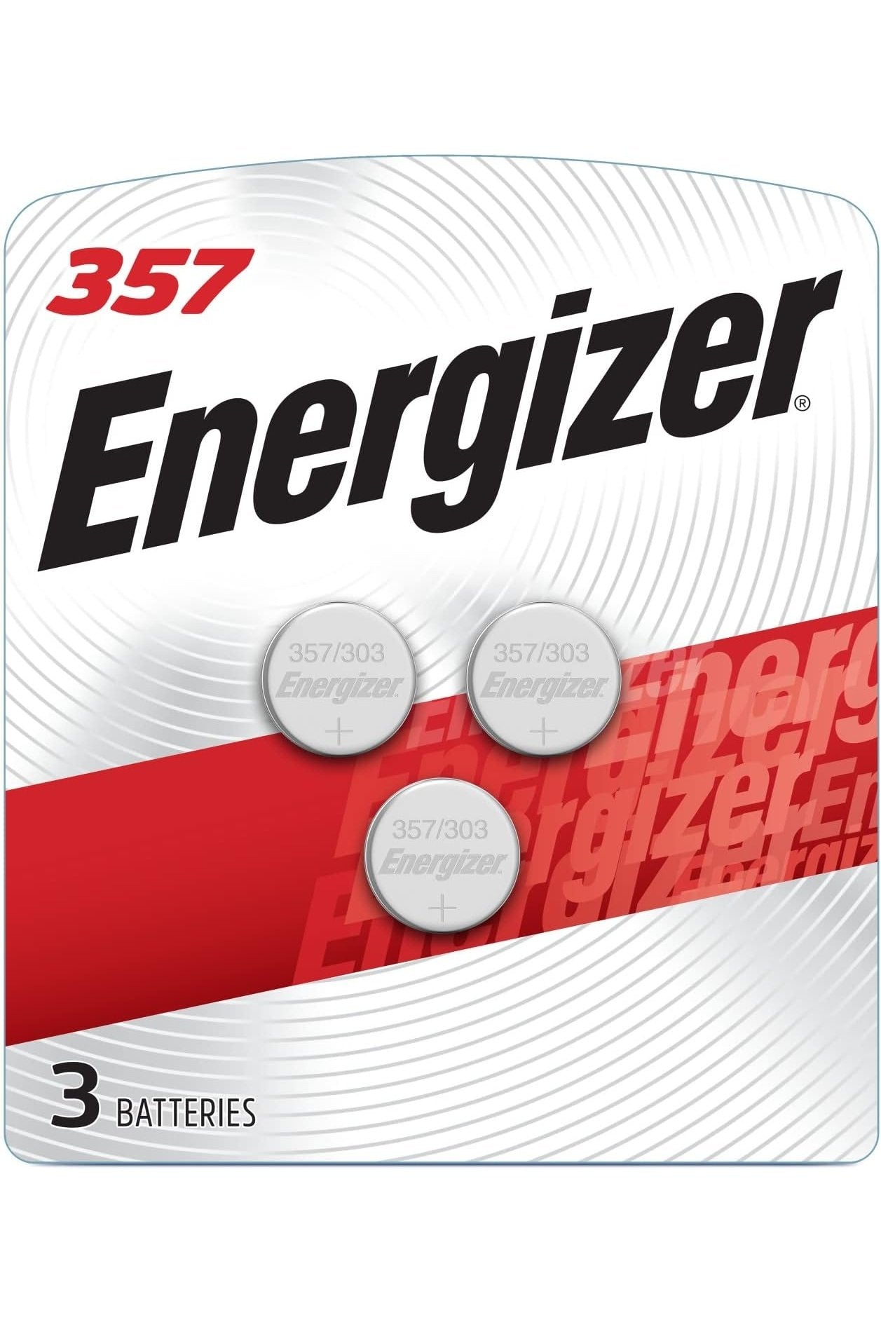 Energizer LR44 Battery, Silver Oxide 303, 357, AG13, or SR44 1.5 Volt Batteries (1 Battery Count) - Packaging May Vary