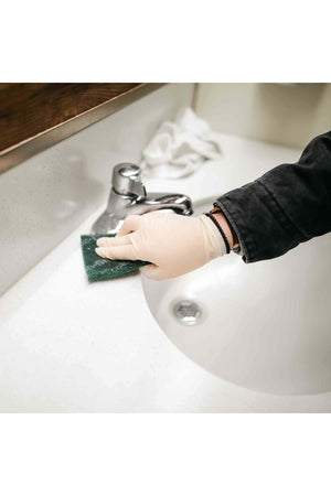 Gloveworks 4 mil Ivory Latex Disposable Industrial Gloves