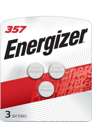 Energizer LR44 Battery, Silver Oxide 303, 357, AG13, or SR44 1.5 Volt Batteries (1 Battery Count) - Packaging May Vary
