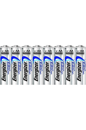 Energizer Ultimate Lithium AA Batteries (8-Pack) in Economical Bulk Packaging