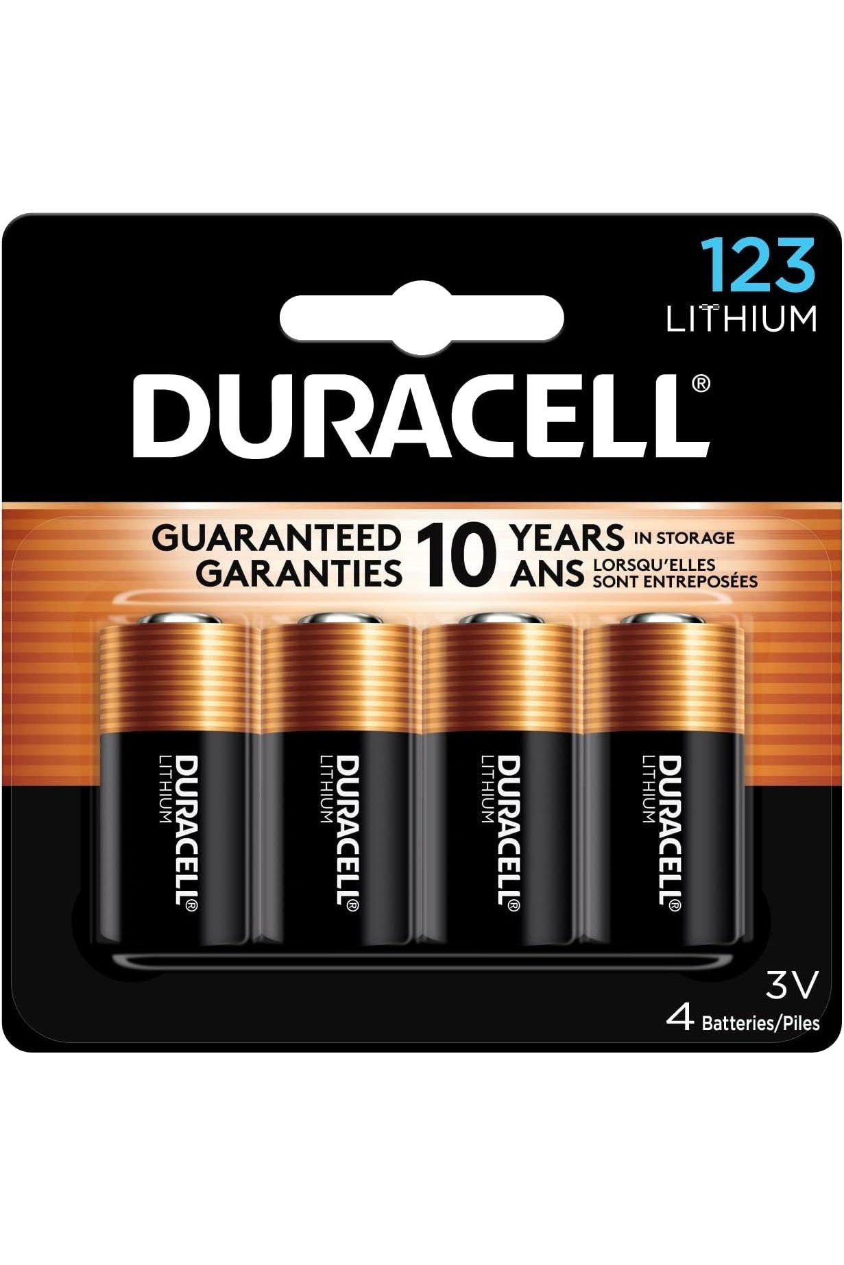 Duracell  123 High Power Lithium Batteries - 4 Count