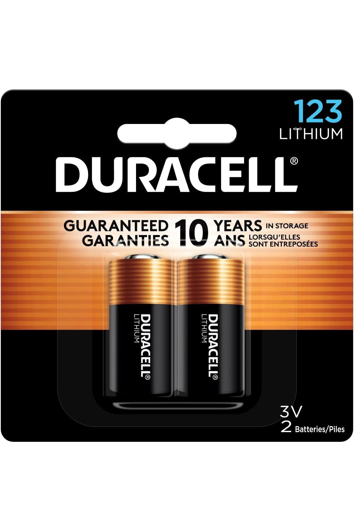 Duracell  123 High Power Lithium Batteries - 2 Count