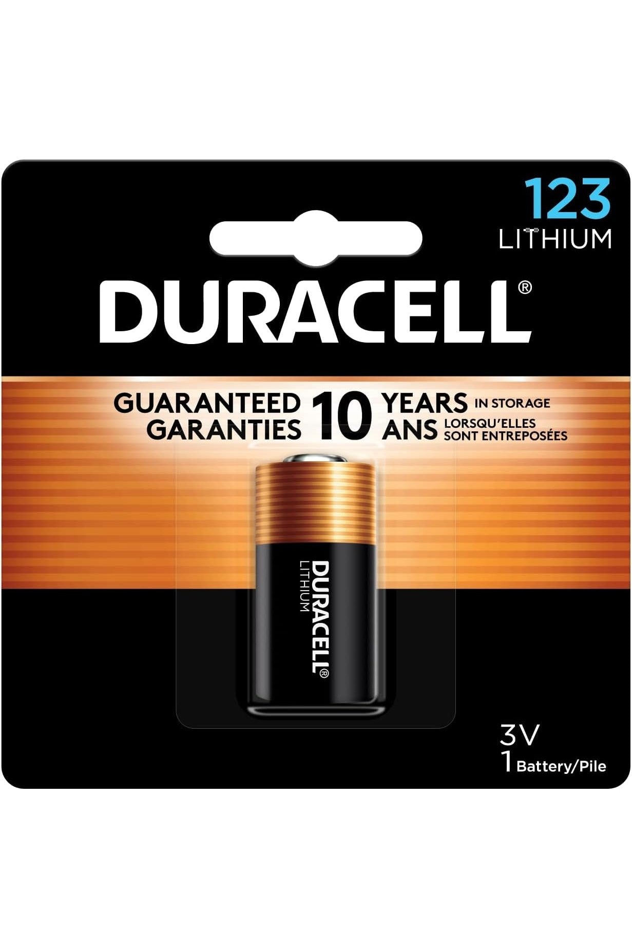 Duracell  123 High Power Lithium Batteries - 1 Count