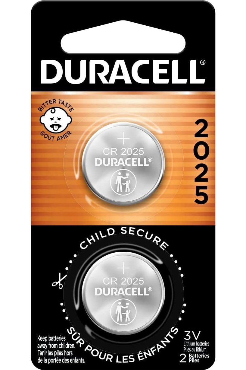 Duracell  2025 3V Lithium Coin Battery  Long Lasting Battery - 2 Count