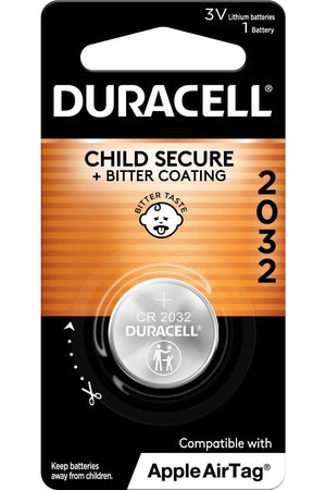 Duracell  2032 3V Lithium Coin Battery  Long lasting  Battery - 1 Count