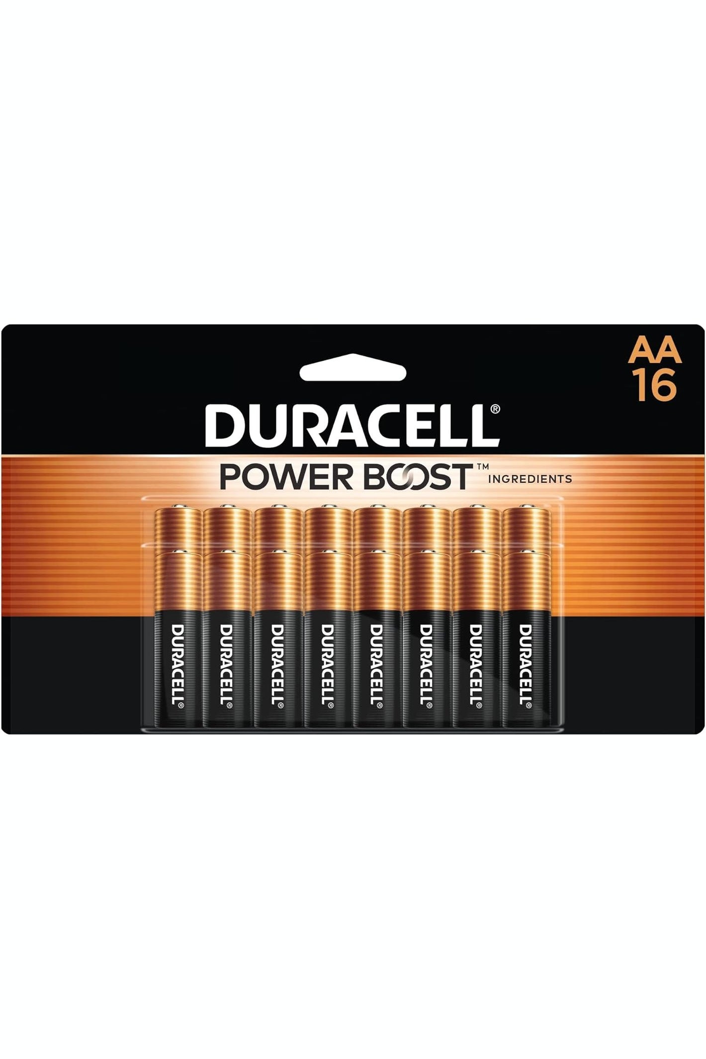 Duracell  Coppertop AA Batteries with Power Boost Ingredients - 16 Count