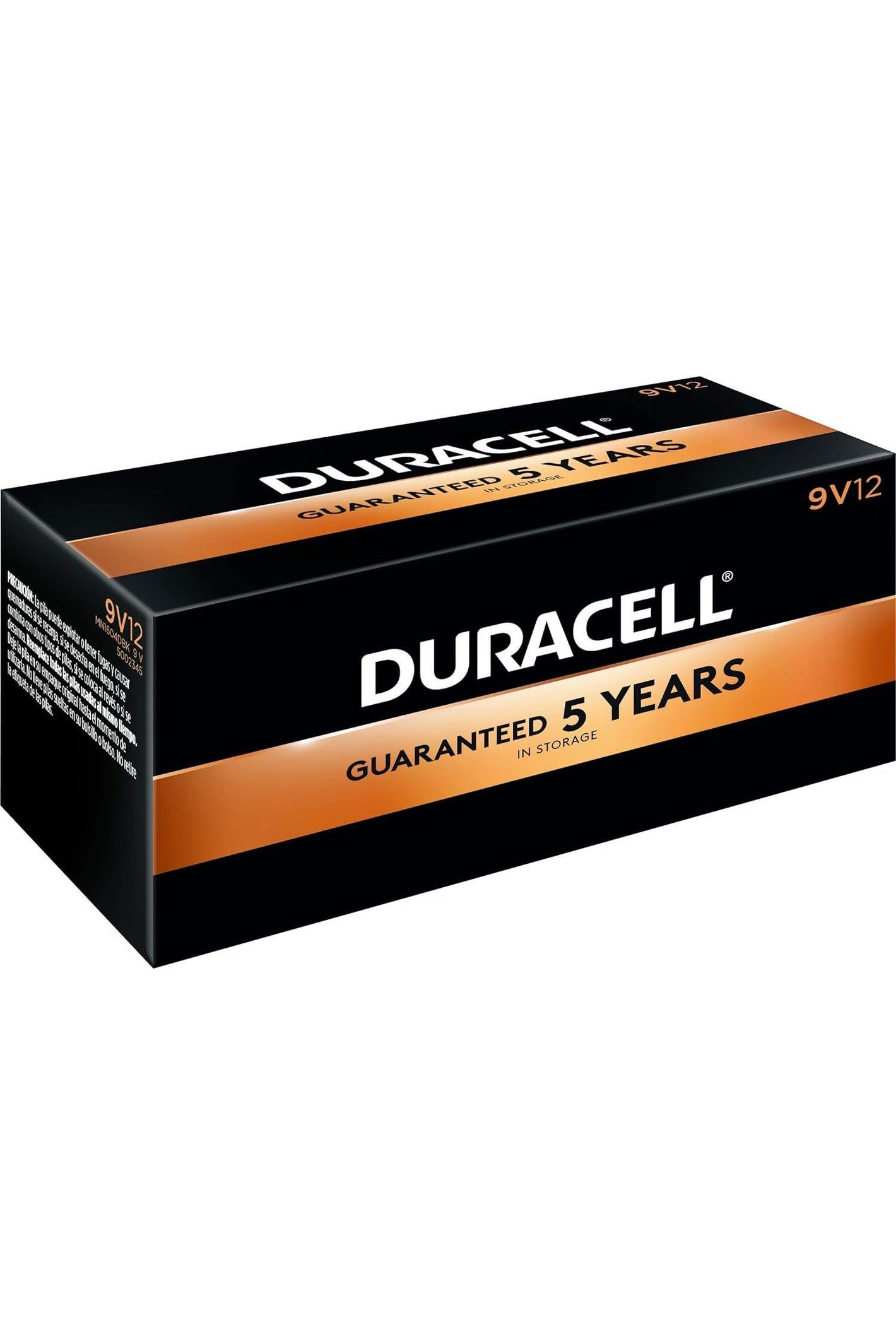 Duracell  CopperTop 9V Alkaline Batteries with Long Lasting Power  - 12 Count