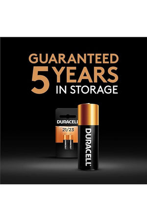 DURMN21B2 Duracell Coppertop 12V A23 Alkaline Battery - 2 Pack