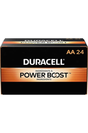 DURMN1500 Duracell Coppertop 1.5V AA, LR6 Alkaline Battery - 24 Pack