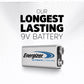 Energizer 9V Batteries Ultimate Lithium 9 Volt Battery 2 Count