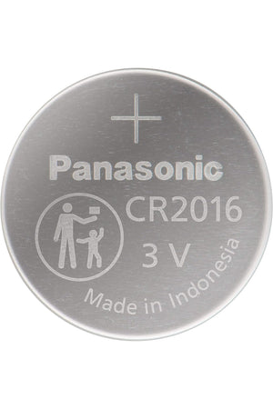 Panasonic CR2016 3.0 Volt Long Lasting Lithium Coin Cell Batteries in Child Resistant, Standards Based Packaging - 10 Count