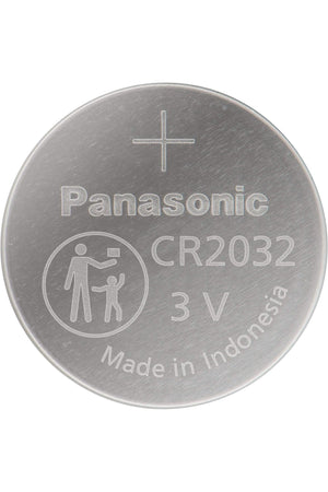 Panasonic CR2032 3.0 Volt Long Lasting Lithium Coin Cell Batteries in Child Resistant, Standards Based Packaging - 10 Count