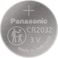 Panasonic CR2032 3.0 Volt Long Lasting Lithium Coin Cell Batteries in Child Resistant, Standards Based Packaging - 4 Count