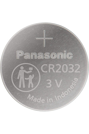 Panasonic CR2032 3.0 Volt Long Lasting Lithium Coin Cell Batteries in Child Resistant, Standards Based Packaging - 4 Count