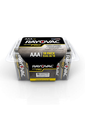 Rayovac Ultra Pro Alkaline AAA Cell Batteries- 18 Count