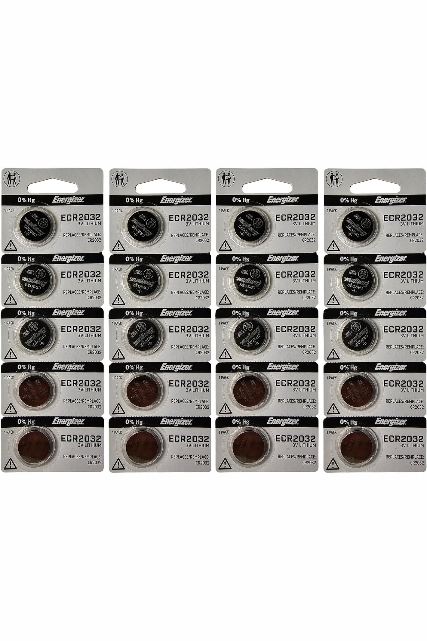 Energizer ECR2032 3-Volt Lithium Coin Batteries (20 Count)